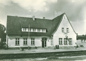 Zempin Train Station (postcard)