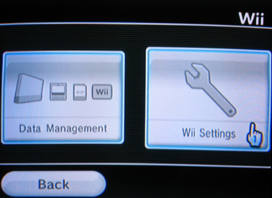 choose Wii Settings