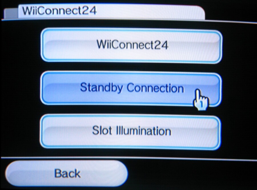 choose Standby Connection