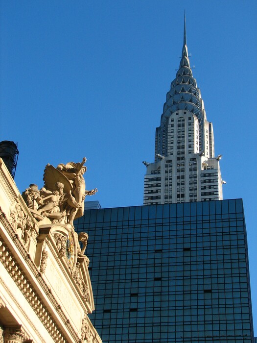 Grand Central Station and Chrysler Building