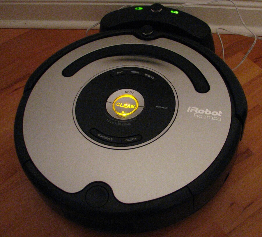 Roomba Charging at the Dock
