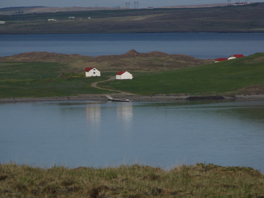 Houses at Hvalfjörður
