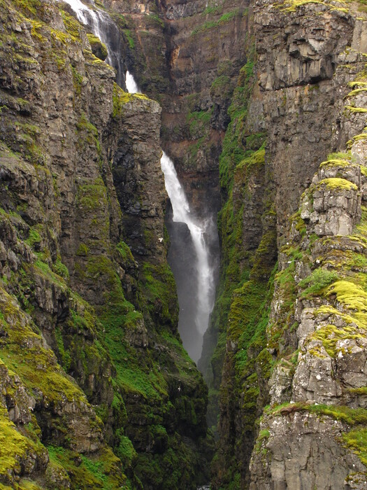The Glymur Waterfall