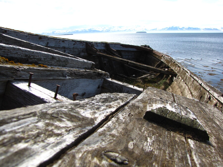 Old Fisher Boat at Skálfandi