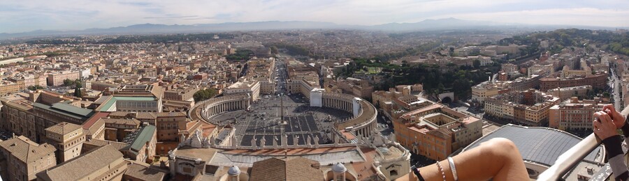 View from St. Peter's Basilica