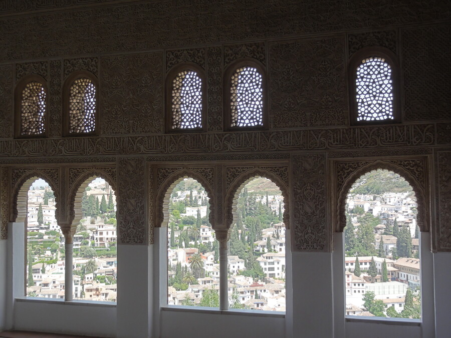 View from the Alhambra in Granada
