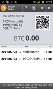 Bitcoin Wallet on Android
