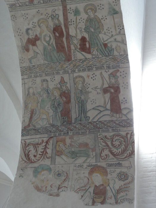 Fresco in Århus Cathedral