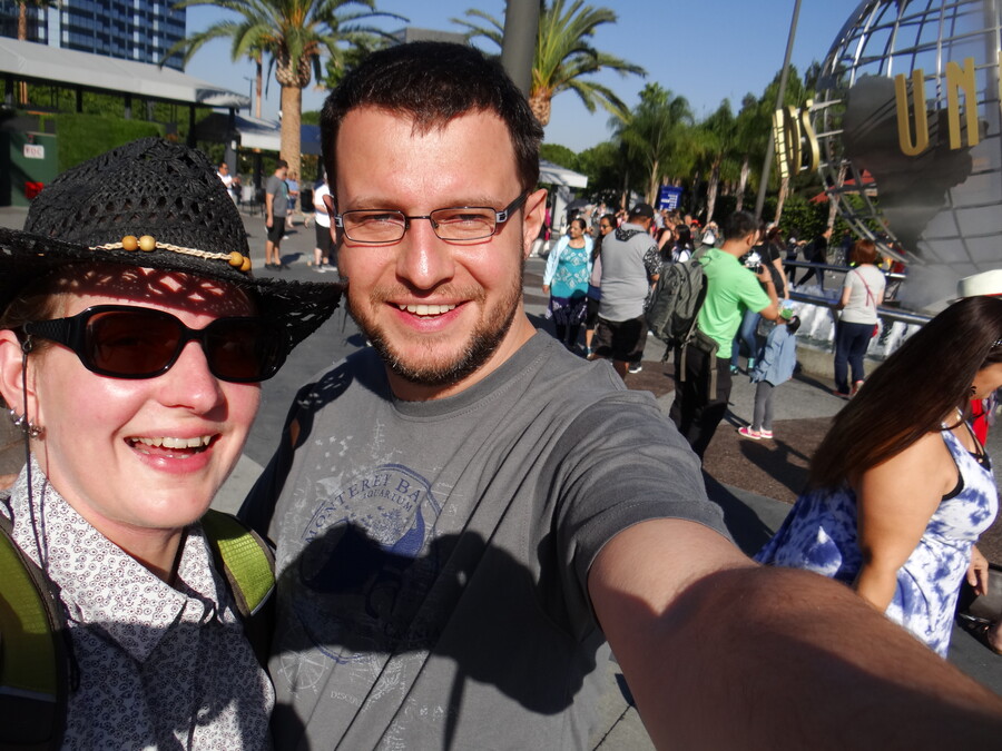 Selfie at Universal Studios