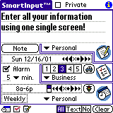 SmartInput Screenshot