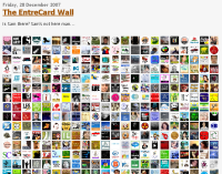 An "Entrecard Wall"