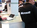 Microsoft Staff at the Asus Booth