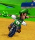 Luigi on a Bike