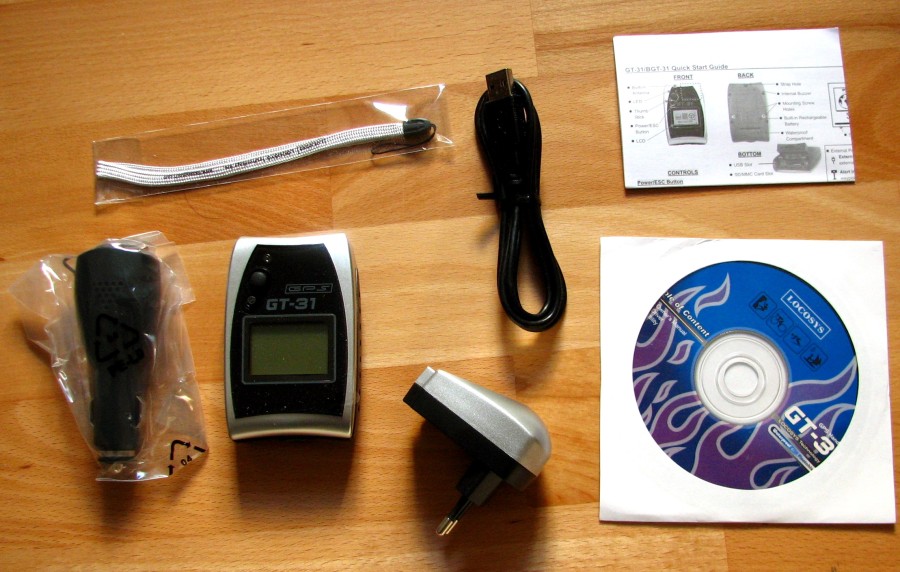 GT-31 Box Contents GT-31 Box Contents