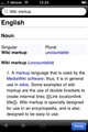 Wikipanion - Wiktionary Mode