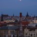 Moon over Prague