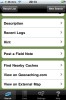 Geocaching App: Cache Details