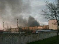 Smoke over Bishkek