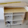 3 sides of the drawer finished