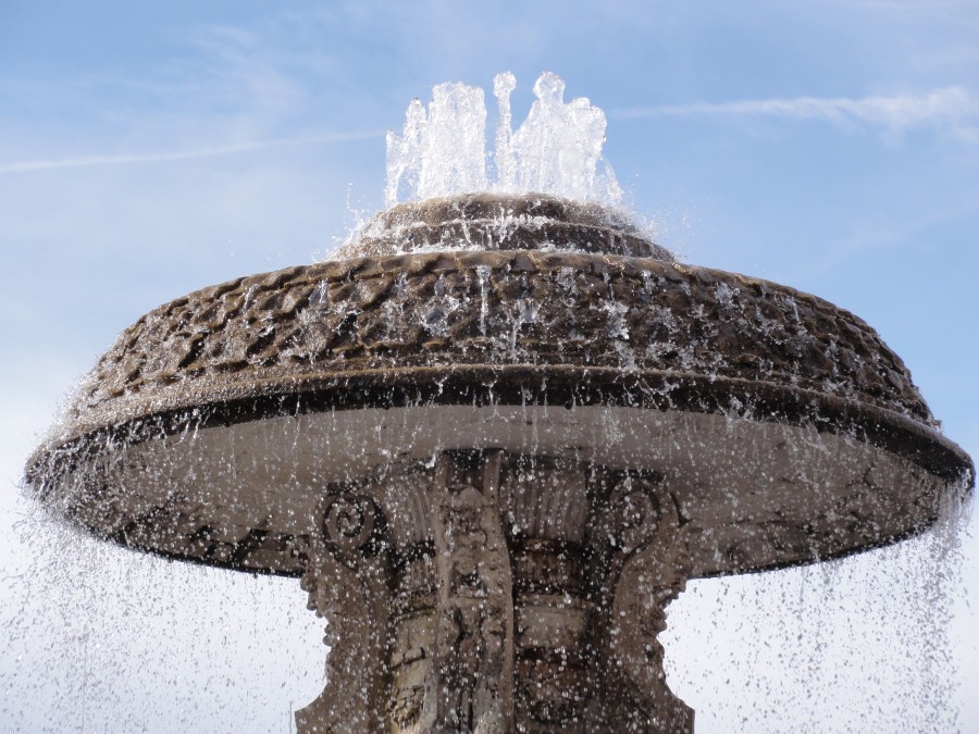 Fountain at Saint Peter's Square