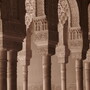 Columns at the Alhambra in Granada