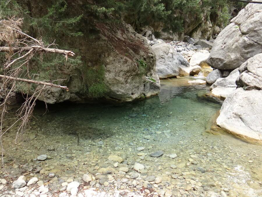 River at Samaria Gorge
