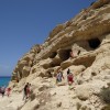 The Hippie caves of Matala