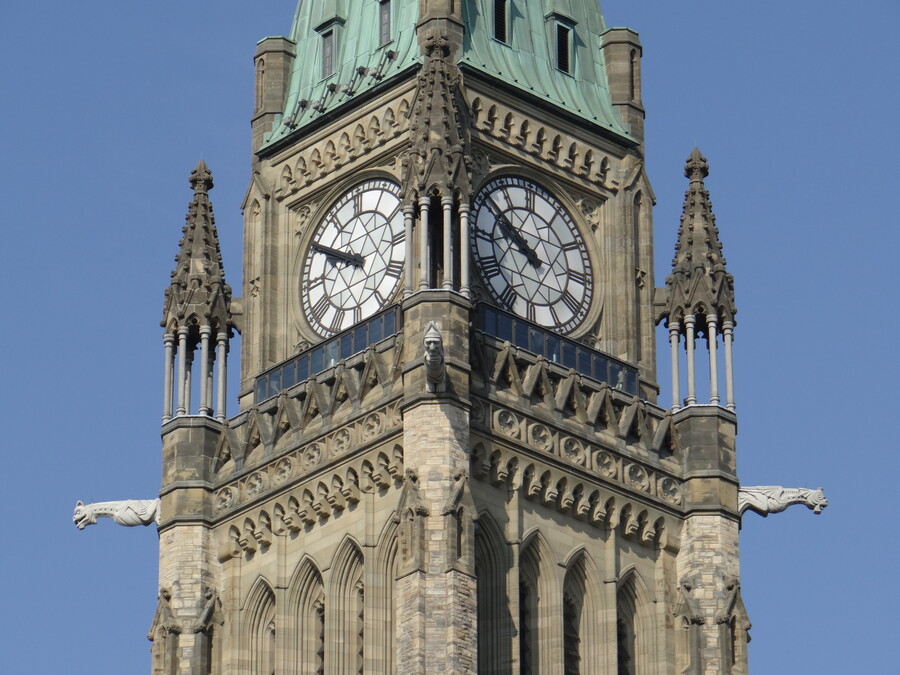 Peace Tower at Ottawa Parliament