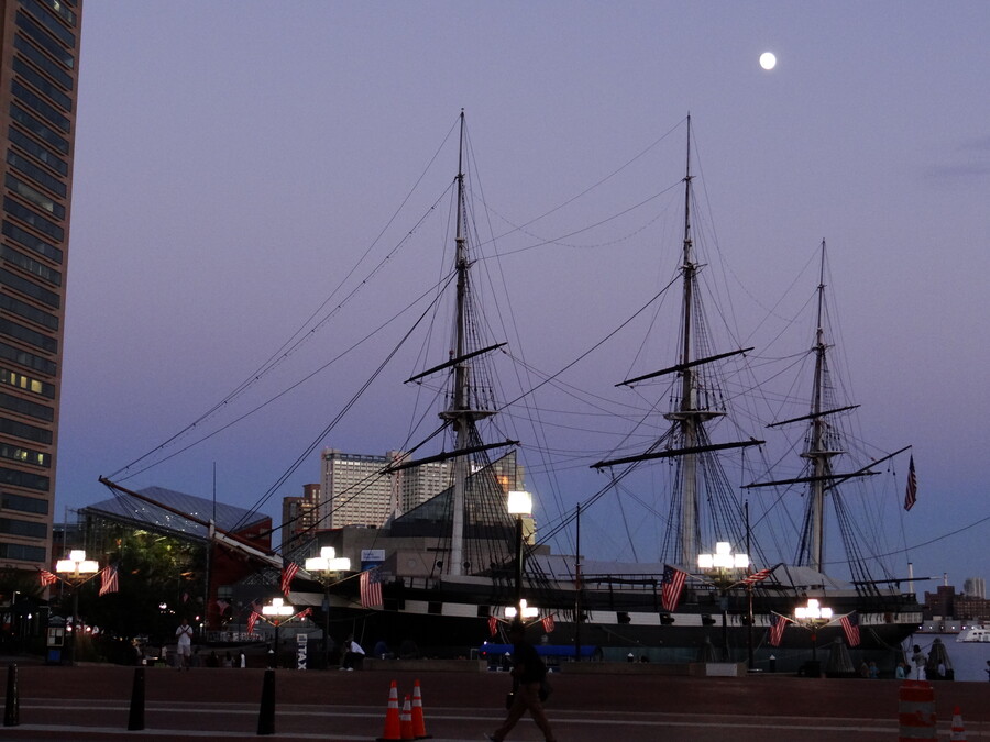 USS Constellation in Baltimore, MD