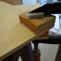 Reinforcing the hinge corners