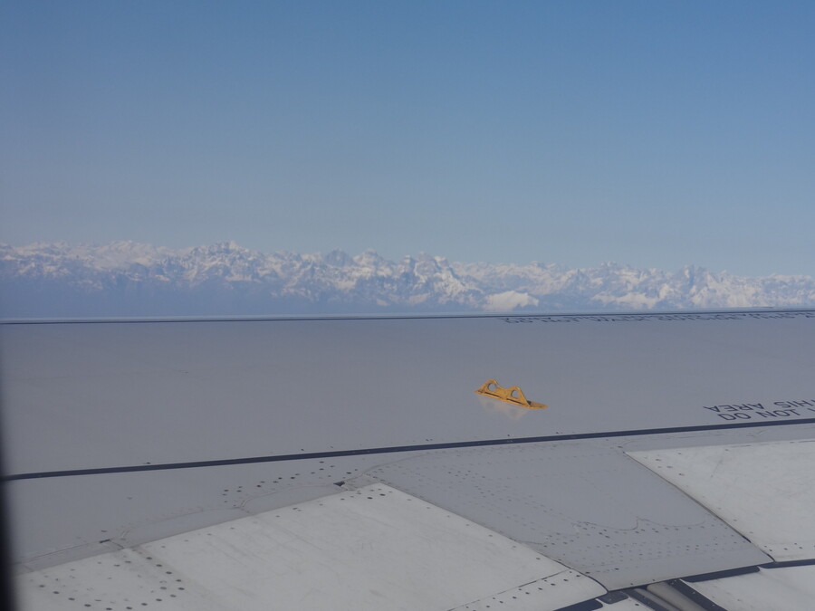 The Alps above our Wings