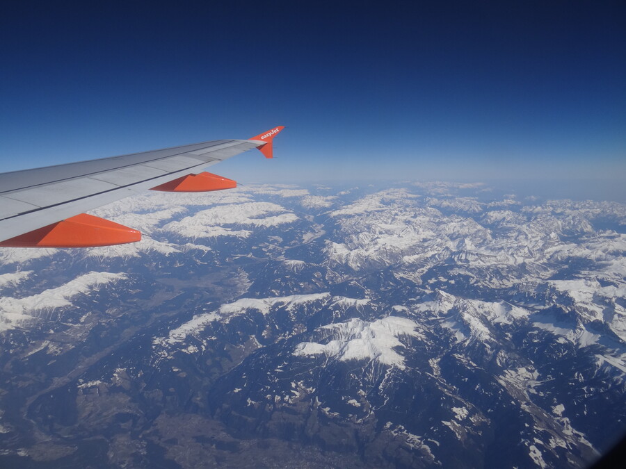 The Alps beneath our Wings