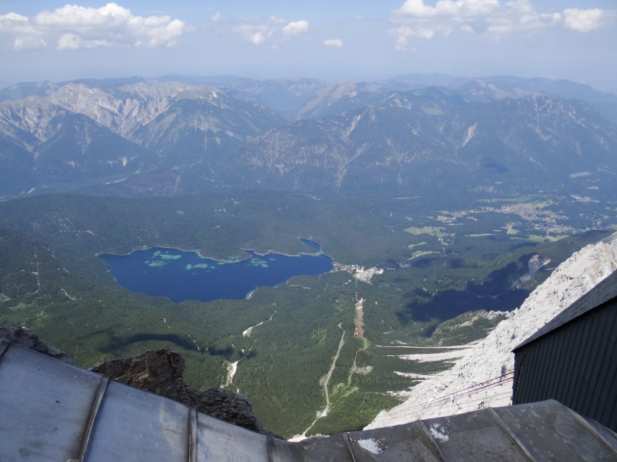 View from Zugspitze