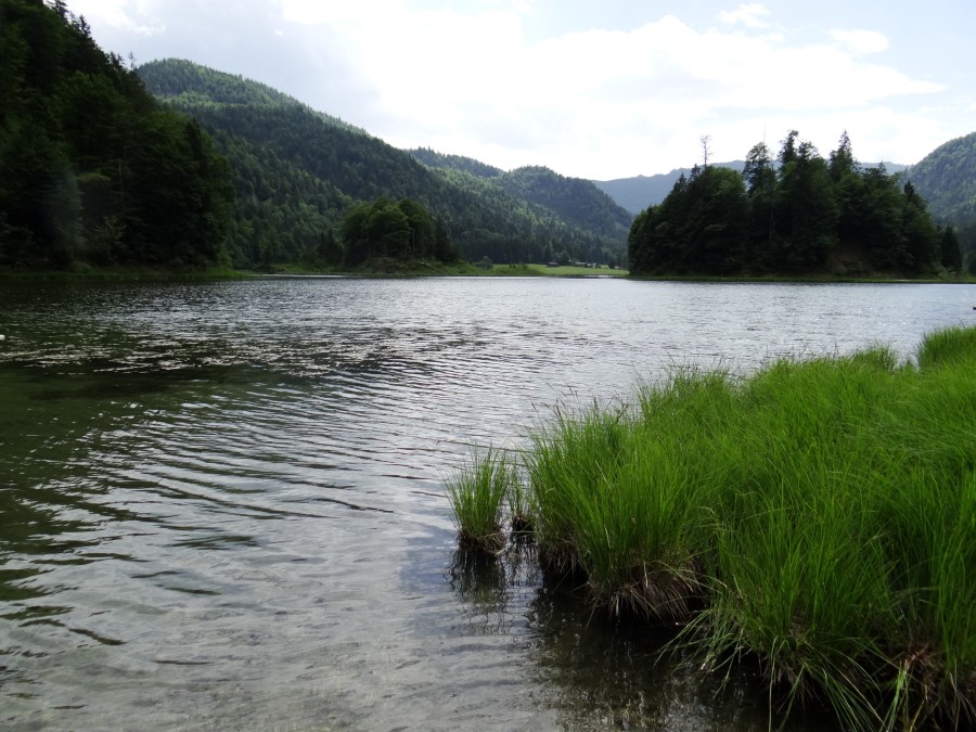 Lake Weitsee - we bathed there