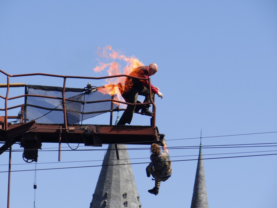 Waterworld Stunt Show at Universal Studios