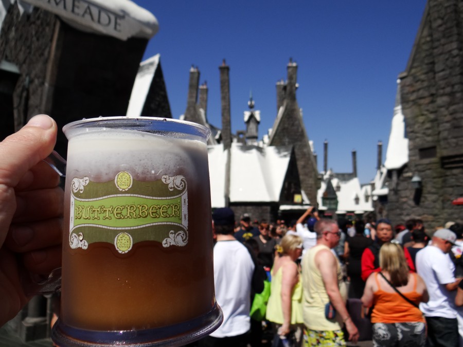 Frozen Butter Beer at Universal Studios