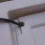 hole for the pump cord