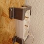 power socket holder from thingiverse