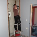 Removing an old cabinet