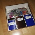 Card Boxes at the Bottom, Game Pieces at Top