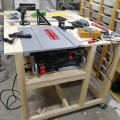 mounted table saw