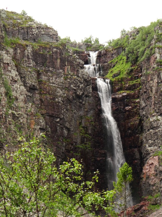 Njupeskär waterfall