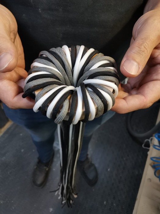 Preparing the tail