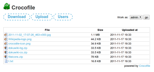 Crocofile Screenshot