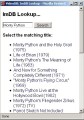 IMDB Lookup