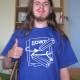 Michitux with his DokuWiki Shirt