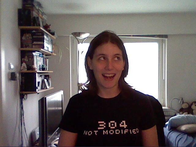 Foosel is awesome with her 304 Shirt