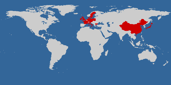 countries I visited